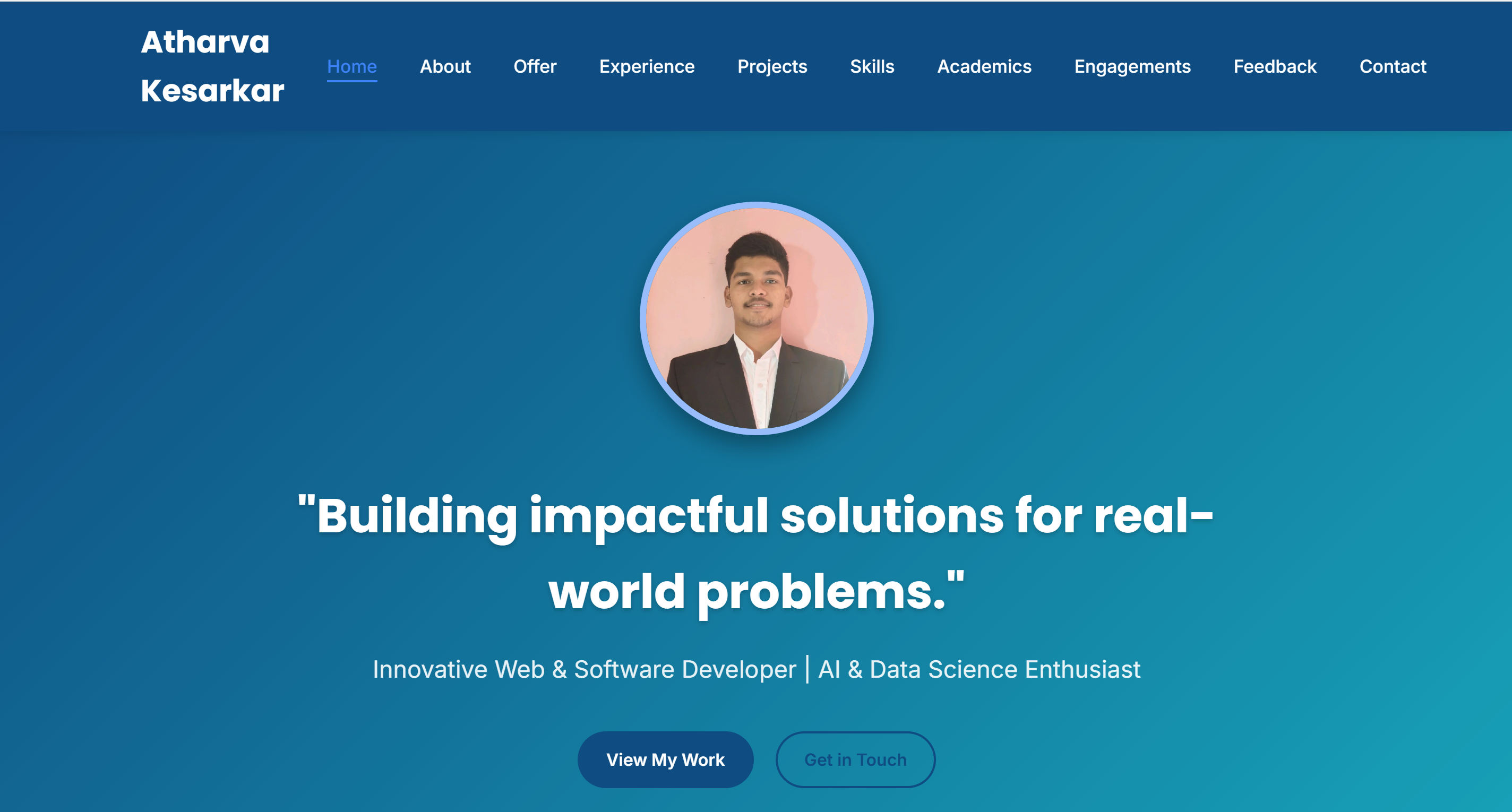 Portfolio Website